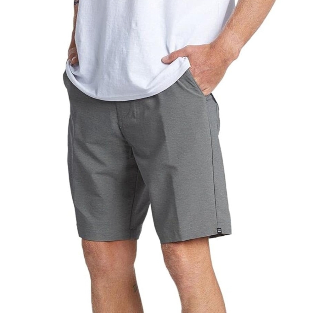 NEW Billabong Surftrek Wick Walk Shorts Grey Men's Size 28 Surf Beach Casual NWT